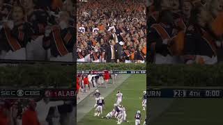 Auburns band LOST THEIR MINDS during The Kick Six 🤣 shorts [upl. by Isiad]