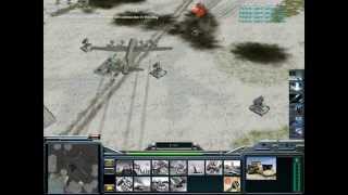 Command and Conquer Generals Zero Hour  Whiteout Map  1 vs 7 Easy [upl. by Laws862]