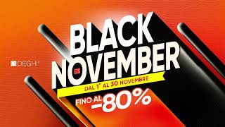 DEGHI BLACK NOVEMBER sconti fino al 80 [upl. by Ailed]