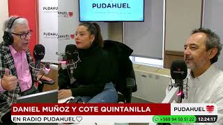 Daniel Muñoz y Cote Quintanilla en Radio Pudahuel ❤️ [upl. by Baten]