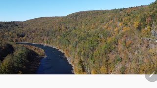 View above Hawks nest Lookout in Orange county NY [upl. by Gniw]