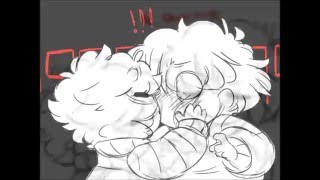 Chara x Frisk AND NOW KISS [upl. by Toft]