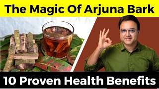 10 Proven Health Benefits Of Arjuna Bark  Healthy Hamesha [upl. by Naras462]