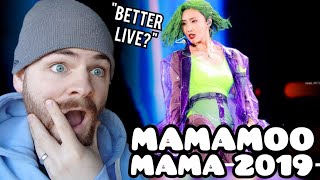 First Time Hearing MAMAMOO quotHIP REMIXquot  2019 MAMA  Reaction [upl. by Zahc871]