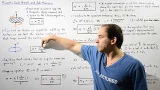 Electron Magnetic Dipole Moment and Bohr Magneton [upl. by Eremaj]