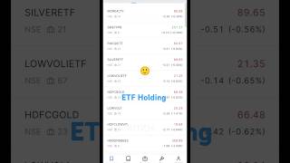 ETF Ki Dukan ETF Holding। ETF Portfolio।trendingshortfeed etfkidukaninvestmentetftrading [upl. by Natala]