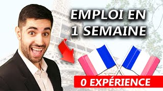 COMMENT TROUVER UN EMPLOI SANS EXPÉRIENCE EN FRANCE EN 2024 RAPIDEMENT  astuce et conseil CDI [upl. by Donal]