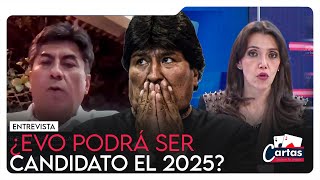 ¿Podrá Evo Morales ser candidato el 2025  Entrevista al Ex magistrado Orlando Ceballos [upl. by Innattirb593]