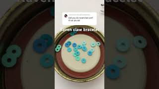 Raven claw bracelet ravenclaw harrypotter fyp viral homemade smallyoutuber smallbusiness [upl. by Eilagam]