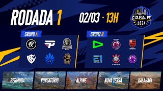 COPA FF 2024 AO VIVO  Rodada 1  FREE FIRE ESPORTS BRASIL [upl. by Iliak811]