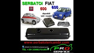 Serbatoio fiat 500 cinquecento epoca FAI ATTENZIONE Prezzo BASSO serbatoi di scarsa qualità [upl. by Milman]