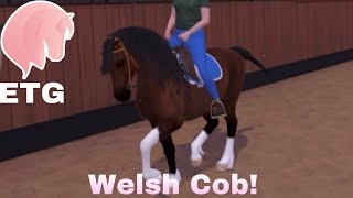 Buying a Welsh Cob Equestrian the game ETG E18 [upl. by Aibos]