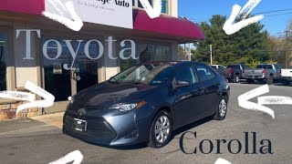 2019 Toyota Corolla LE in GrayBlue [upl. by Betteanne]