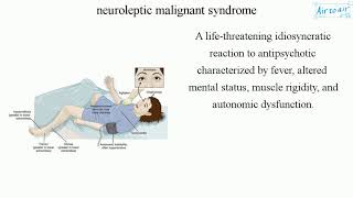 neuroleptic malignant syndrome English  Medical terminology for medical students [upl. by Adeys]