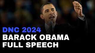 Barack Obama DNC 2024  Obama DNC 2024  DNC Convention 2024  DNC Speeches [upl. by Benkley325]