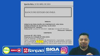 CONCURSO DO BANPARÃ 2024  BANCA ORGANIZADORA DEFINIDA  EXCLUSIVO CONCURSOS [upl. by Shirlene]