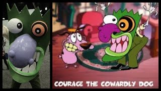 Eustace Bagge Costume at WonderCon 2016  Courage the Cowardly Dog Cosplay [upl. by Utley]