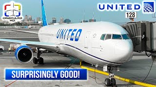 TRIP REPORT  First Time on United B767  United Boeing 767400  Madrid to New York Newark [upl. by Strader]