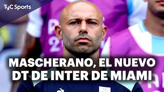 MASCHERANO es NUEVO DT de INTER DE MIAMI 💣 DEJA la Sub 20 de SELECCIÓN ARGENTINA y se va con MESSI [upl. by Filide876]