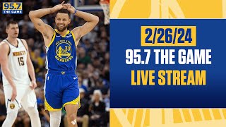 Warriors Cannot Get On The Nuggets Level  957 The Game Live Stream [upl. by Raddy638]