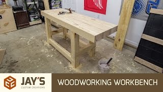 Build A Woodworking Workbench for 110 USD [upl. by Iglesias870]