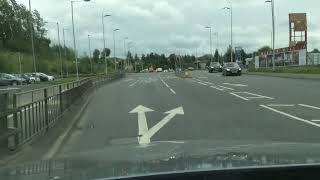 Portwood Roundabout From Tiviot Way to Carrington Road Lower Bredbury Driving Test Route Help Tips [upl. by Herald903]