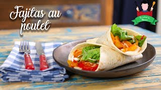 Recette Fajitas au poulet [upl. by Kyle421]