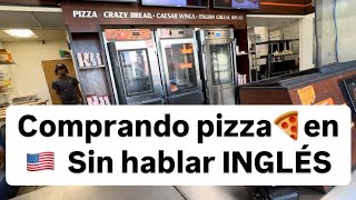 Acompáñenme a comprar pizza little Caesars sin hablar inglés en Estados Unidos 🇺🇸 with out english [upl. by Chuipek]