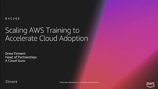 AWS reInvent 2018 ProTips for Scaling AWS Training to Accelerate Adoption DVC203 [upl. by Nelubez]