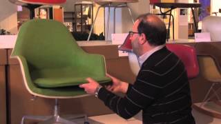 Daniel Ostroff Talks About The Eames Loose Cushion Arm Chair by Herman Miller [upl. by Dumanian90]