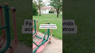 Faxineira limpando academia da patroa patroas cliente faxineiras [upl. by Adnowal]