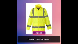 Portwest  HiVis Rain Jacket [upl. by Xavier576]