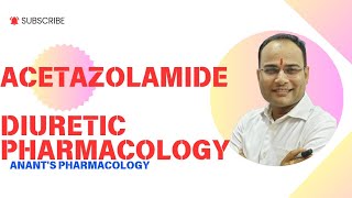 Acetazolamide Diuretic Pharmacology Uses Adverse Effects [upl. by Micki]