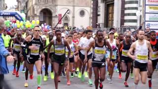 Asics Firenze Marathon 2016 levento in minuto [upl. by Arotak]