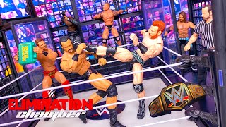 Elimination Chamber 2021 Action Figure Match WWE Championship [upl. by Donnelly]