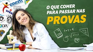 O QUE COMER PARA PASSAR NA PROVA [upl. by Kcirttap]