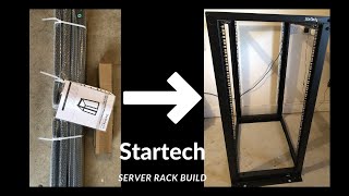 Assembling A Home Lab Server Rack [upl. by Ayaros]