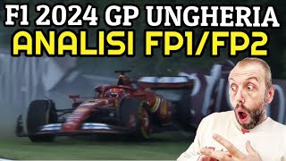 F1 2024 GP UNGHERIA ANALISI FP1 FP2 💥 [upl. by Seline593]