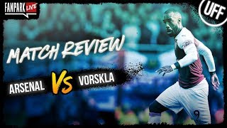 Arsenal 42 Vorskla  Goal Review  FanPark Live [upl. by Odnalro]