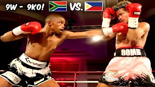 5 LANG DAW para MANALO ang DAYONG pinoy KONTRA sa UNDEFATED AFRICAN BOXER [upl. by Patsy]