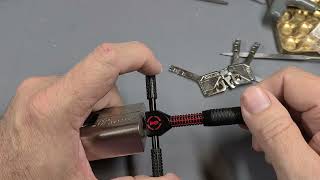 Disk Detainer Training Video  Zarker Padlock and Sparrows Pick [upl. by Margeaux]