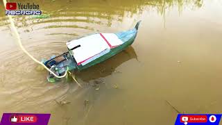 TOP Update RC tractor of Boat review Diy [upl. by Carli]