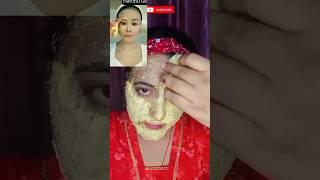 Korean skincare  Diy best facepack for instant glow amp Sun tan removal korean youtubeshorts [upl. by Ardnasal]