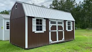 Kountze TX 10x20 Side Lofted Barn [upl. by Annala]