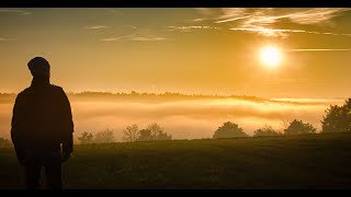 Sonnenuntergang über dem Nebel Heckengäu Schwarzwald [upl. by Tomasina]