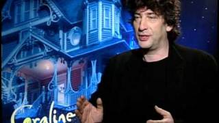 Coraline  Exclusive Neil Gaiman Interview [upl. by Rolat]