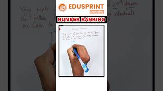 Number Ranking  04102024  EduSprint Academy Trichy [upl. by Durstin]