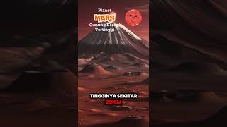 Mars Punya Gunung Berapi Tertinggi di Tata Surya shorts [upl. by Savill]