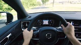 Volvo V60 T6 TwinEngine Beschleunigung POV  Test  Constant AWD Mode [upl. by Reyem]