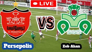 Persepolis Vs Zob Ahan Football Score Live streaming [upl. by Belshin75]